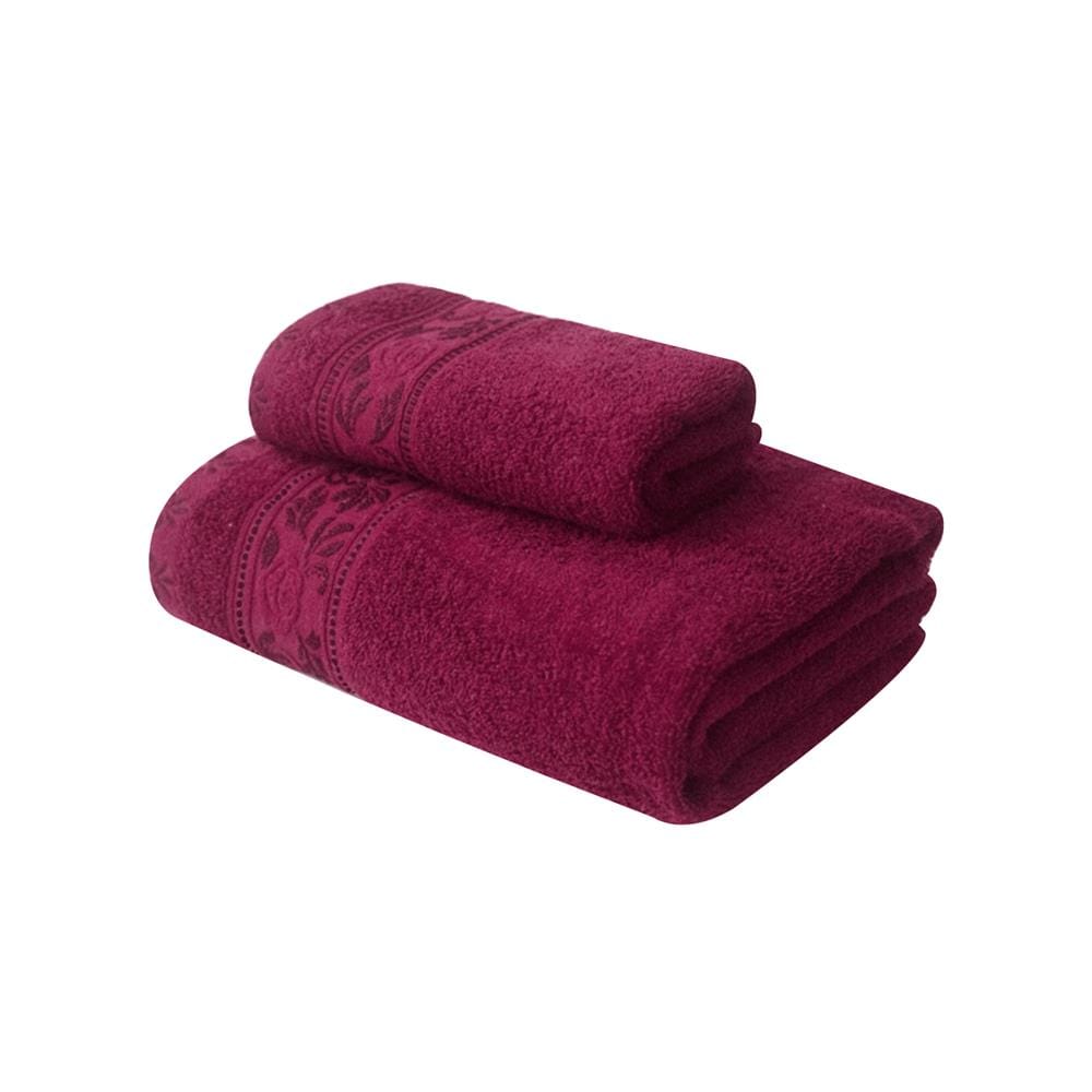 ผ้าขนหนู GIFT SET FROLINA ROSE GALA สี RED
