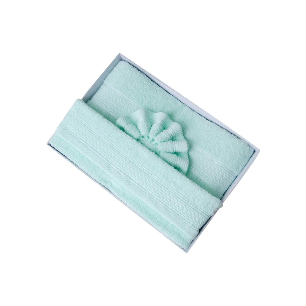 ผ้าขนหนู GIFT SET FROLINA MILD LOOP สี GREEN