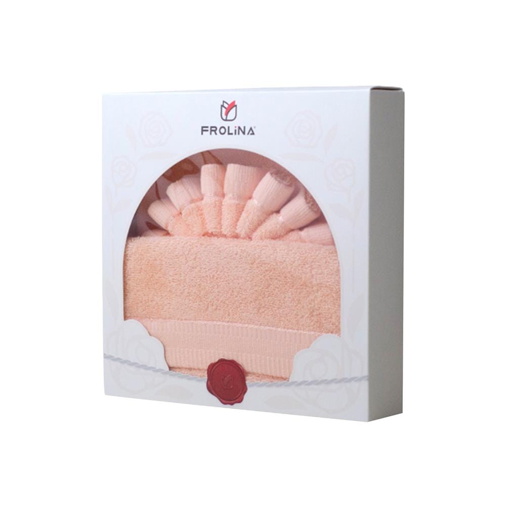 ผ้าขนหนู GIFT SET FROLINA VIBE LINE สี ORANGE