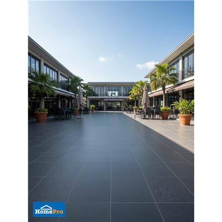 กระเบื้องพื้นพอร์ซเลน 60x60 ซม. COTTO คาเมเลีย เทาเข้ม PM 1.44 ตร.ม._5
