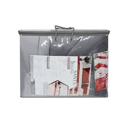 ผ้านวม SANTA BEDDING 70x90 นิ้ว สี LIGHT GREY/DARK GREY_2