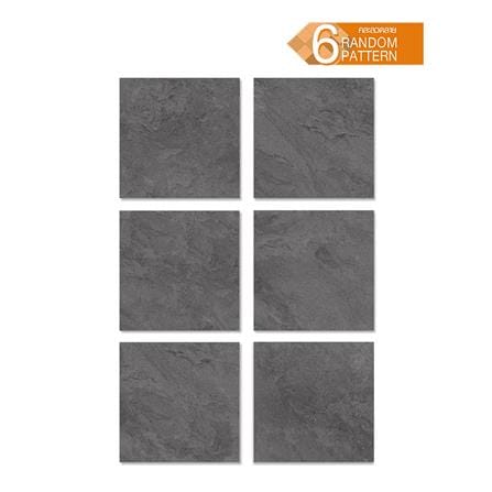 กระเบื้องพื้นพอร์ซเลน 60x60 ซม. COTTO ซานโตรินี เทาเข้ม R11 PM 1.44 ตร.ม._1