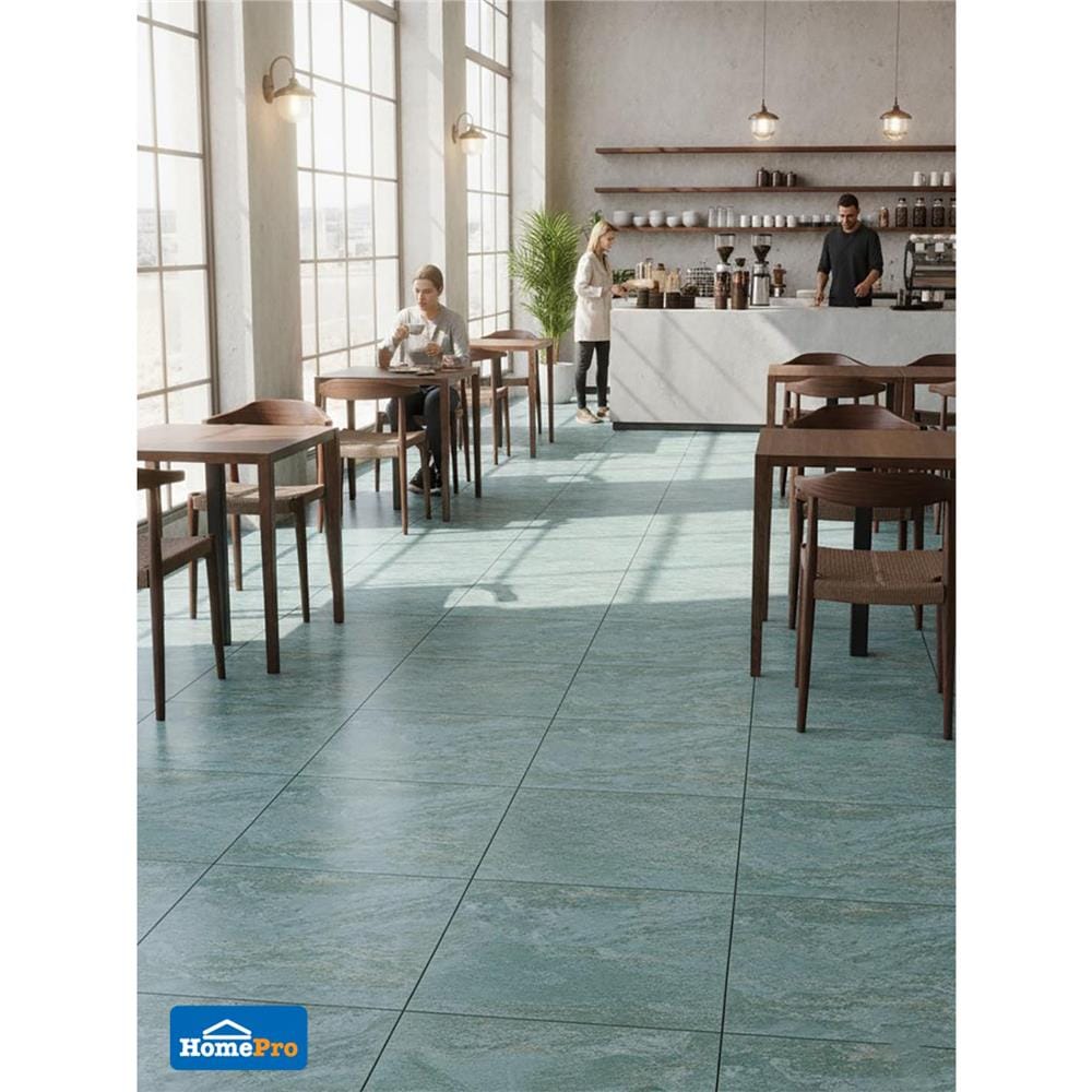 กระเบื้องพื้นพอร์ซเลน 60x60 ซม. COTTO โอลีอันเดอร์ ฟ้า PM 1.44 ตร.ม.