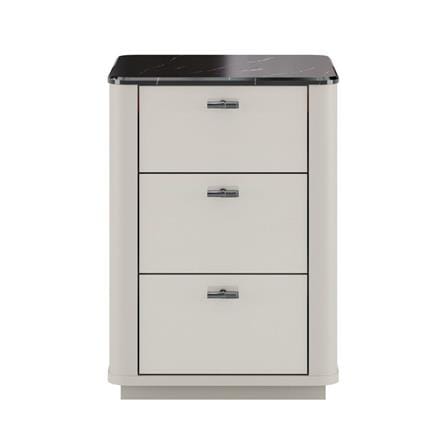 ตู้ข้างเตียง SB FURNITURE BLESS 19236034 40 ซม. สีเบจ_1