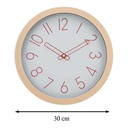 นาฬิกาแขวน SNAZZ EG6911A 12 นิ้ว สีส้ม_4