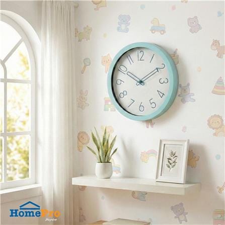 นาฬิกาแขวน SNAZZ EG6911A 12 นิ้ว สีเขียว_4