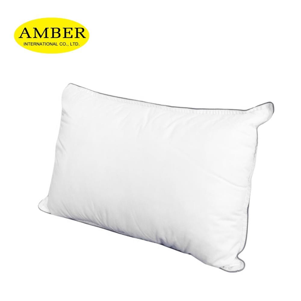 หมอนหนุน ไมโครเจล AMBER 15x23 นิ้ว สีขาว