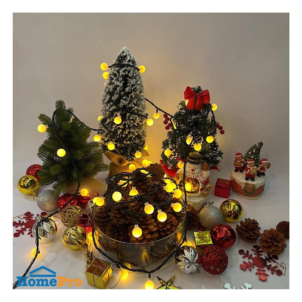 ไฟกะพริบ LED CARINI CHERRY 7 วัตต์ 10 เมตร WARM WHITE
