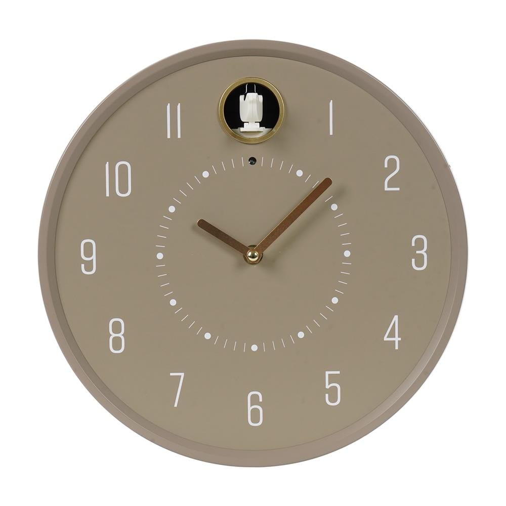 นาฬิกาแขวน SNAZZ EG1002BIRD 12 นิ้ว สีน้ำตาล