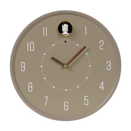 นาฬิกาแขวน SNAZZ EG1002BIRD 12 นิ้ว สีน้ำตาล_0