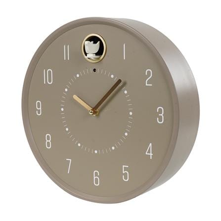 นาฬิกาแขวน SNAZZ EG1002BIRD 12 นิ้ว สีน้ำตาล_2