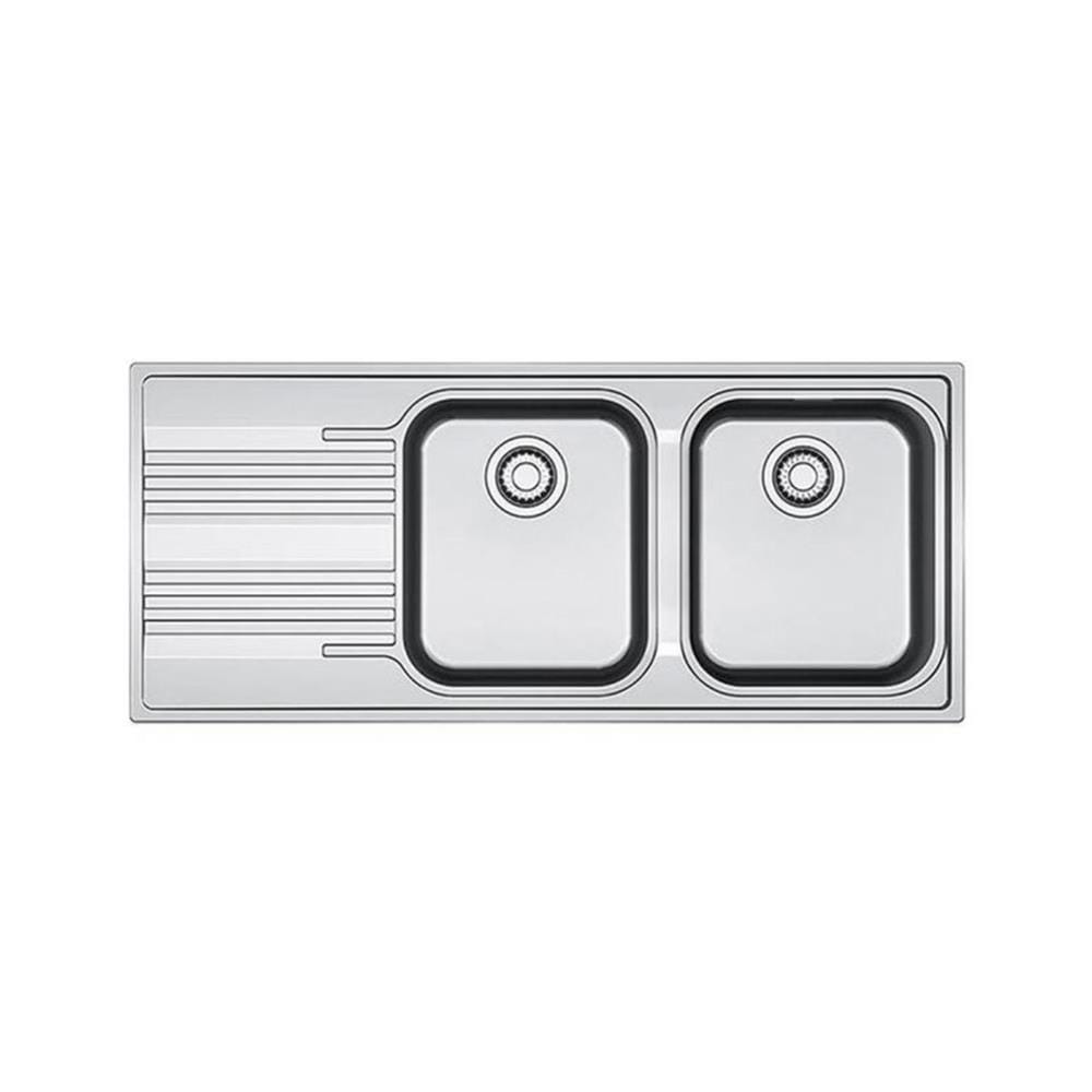 ซิงค์ฝัง 2 หลุม 1 ที่พัก FRANKE SRX 621 LHD สีเงิน