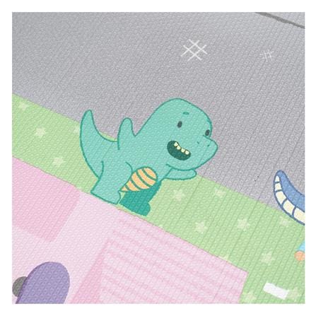 แผ่นอเนกประสงค์ HOME LIVING STYLE DINOSAUR 130x190 ซม. สีครีม_3