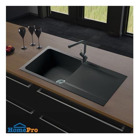 ซิงค์ฝัง 1 หลุม 1 ที่พัก FRANKE OID 611-94 BLACK สีดำ_3