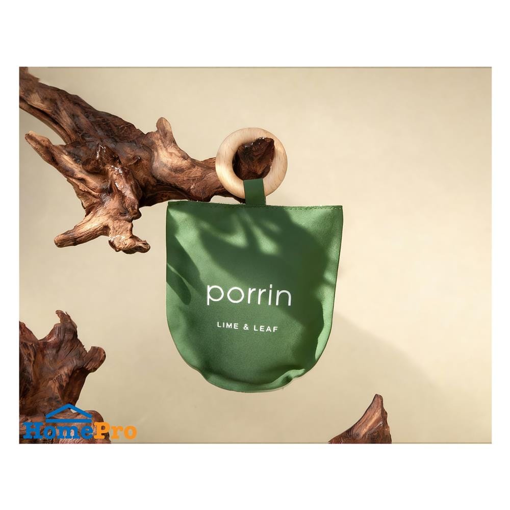 ถุงหอมปรับอากาศ PORRIN MONO 30 กรัม LIME & LEAF
