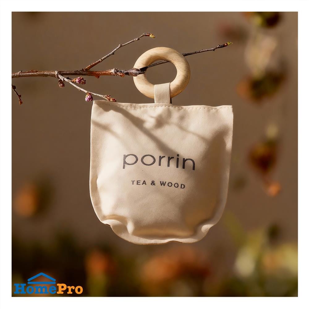ถุงหอมปรับอากาศ PORRIN MONO 30 กรัม TEA & WOOD