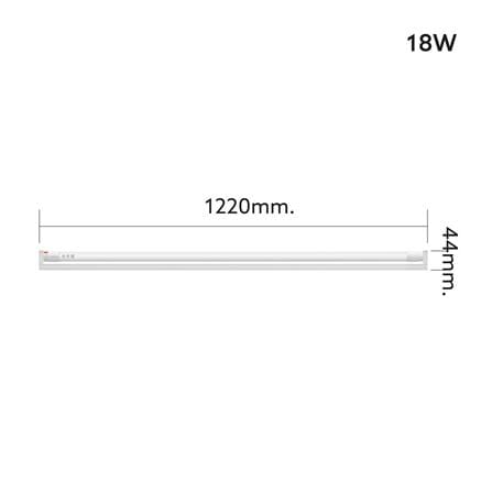 ชุดรางนีออน LED LAMPTAN T8 SET SUPER SAVE DE 18 วัตต์ DAYLIGHT_6