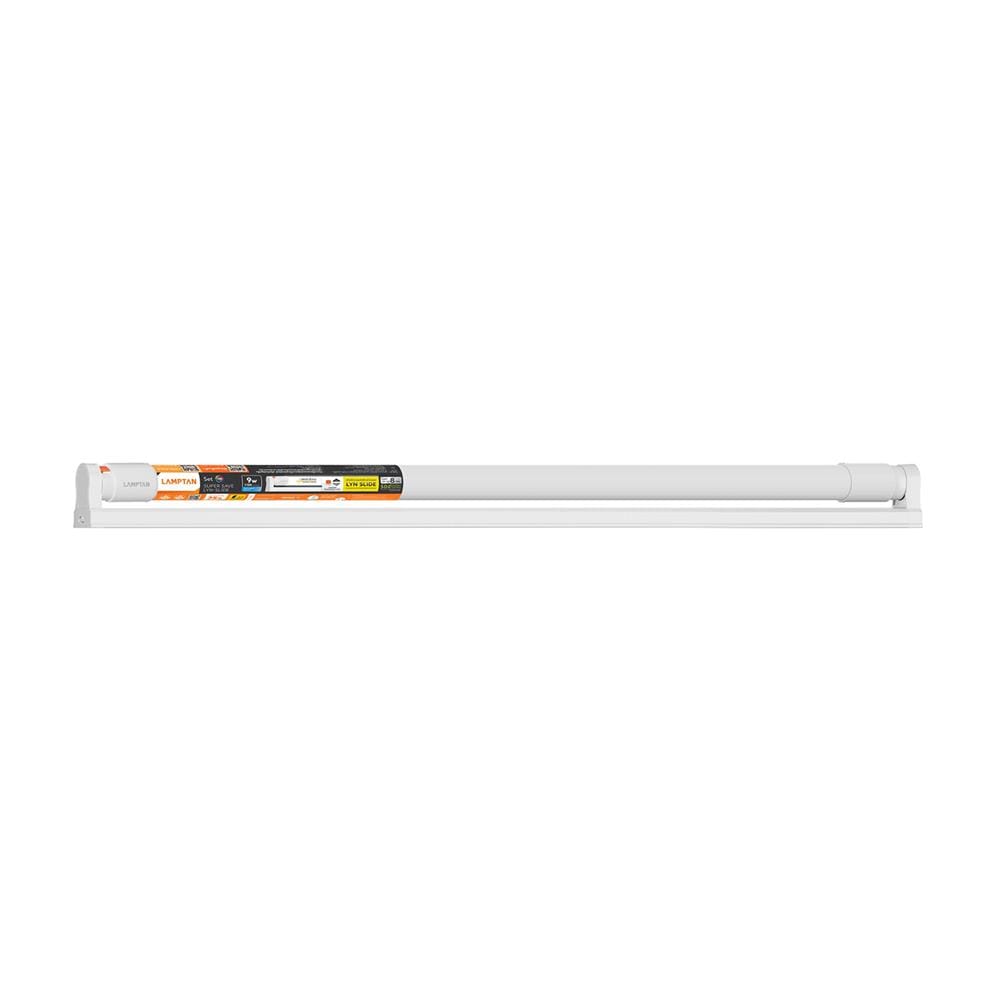 ชุดรางนีออน LED LAMPTAN T8 SET SUPER SAVE DE 9 วัตต์ DAYLIGHT