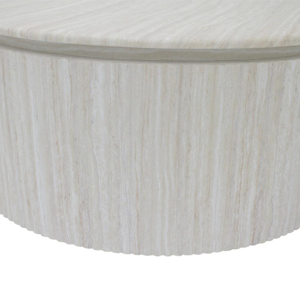 โต๊ะกลาง SB FURNITURE HASHBROWN 19235522 100 ซม. สีครีม
