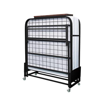 เตียงพับพร้อม TOPPER THAIBULL SSTPE245-90TNR สีดำ_4