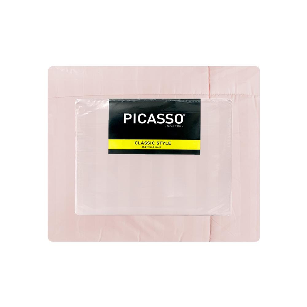 ชุดผ้าปูที่นอน 5 ฟุต (ชุด 6 ชิ้น) CLASSIC STYLE IRIS สี ROSE GOLD