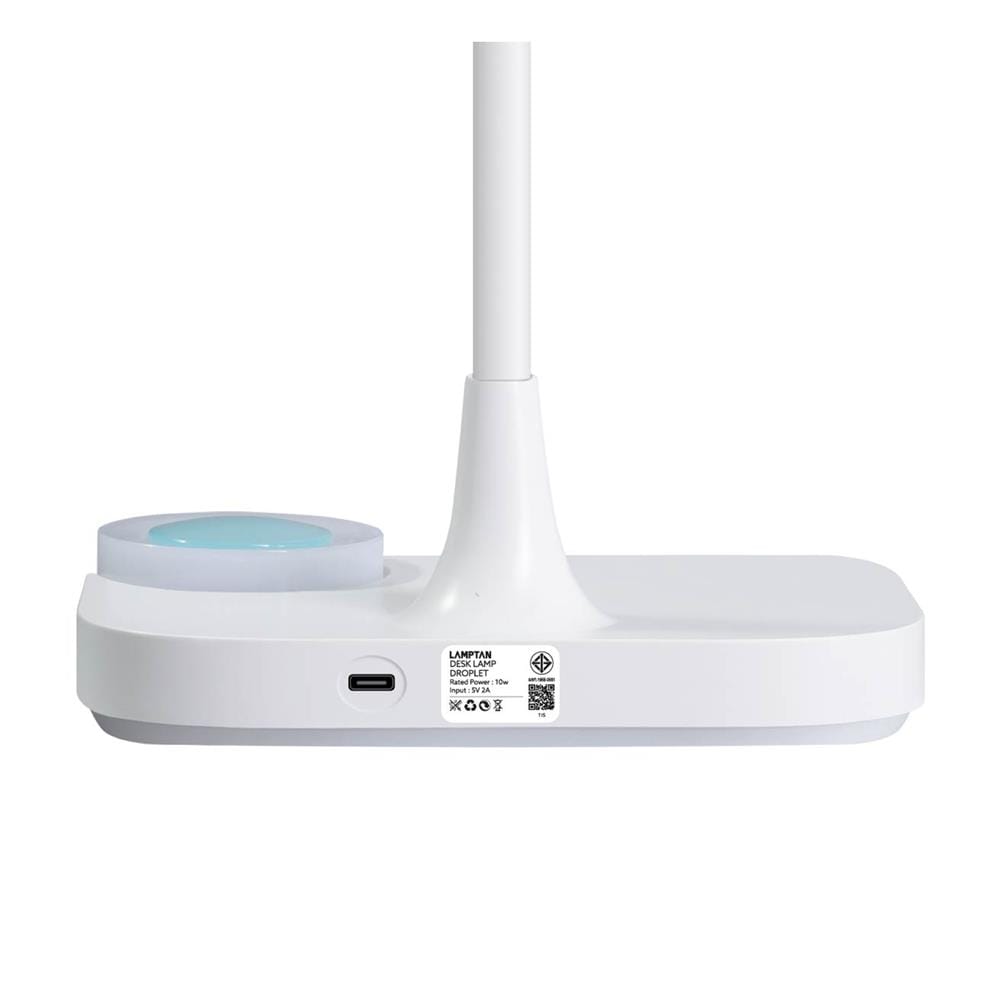 ไฟอ่านหนังสือ LED LAMPTAN DROPLET-WH 10 วัตต์ COOL WHITE สีขาว