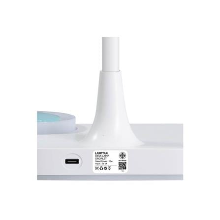 ไฟอ่านหนังสือ LED LAMPTAN DROPLET-WH 10 วัตต์ COOL WHITE สีขาว_13