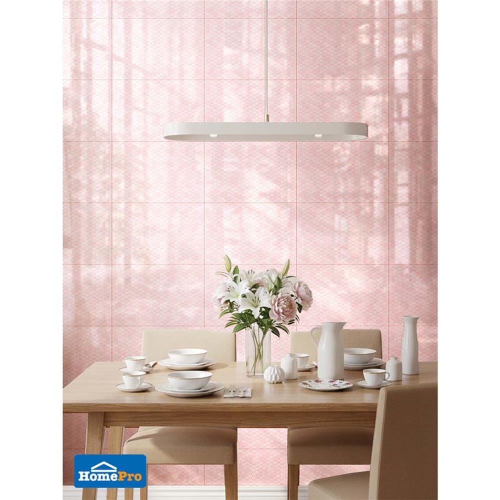 กระเบื้องผนัง 30x45 ซม. TARA โอไรออน ชมพูอ่อน 0.81 ตร.ม.