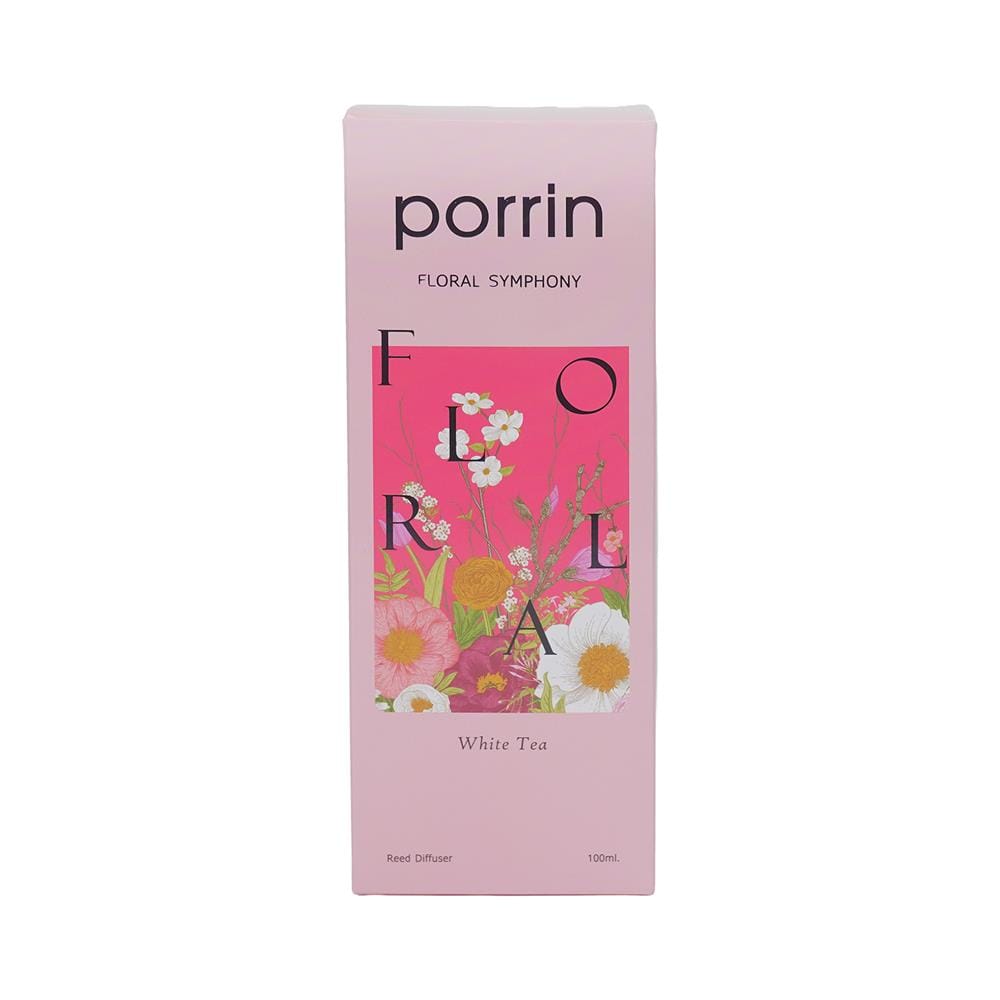 ก้านหอมปรับอากาศ PORRIN FLORAL 100 มล. WHITE TEA