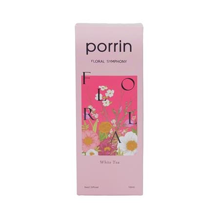 ก้านหอมปรับอากาศ PORRIN FLORAL 100 มล. WHITE TEA_1