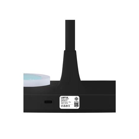 ไฟอ่านหนังสือ LED LAMPTAN DROPLET-BK 10 วัตต์ COOL WHITE สีดำ_13