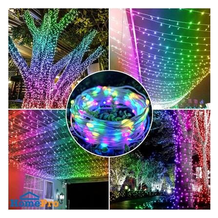 ไฟตกแต่ง LED CARINI STRING LIGHT 1123 10 เมตร RGB_0