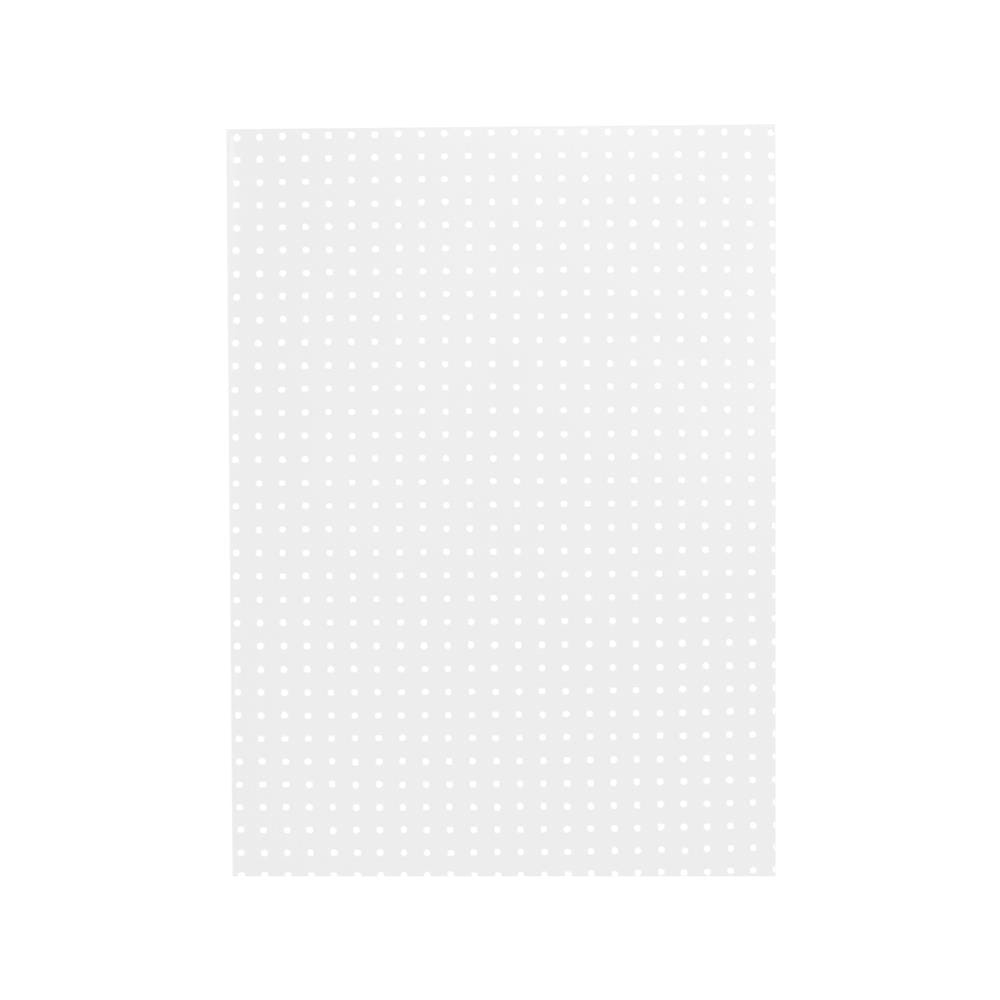 แผงเหล็กแขวนเครื่องมือ&nbsp;CUSTOMAI PEGBORD SIZE S 60x40 ซม. สีขาว