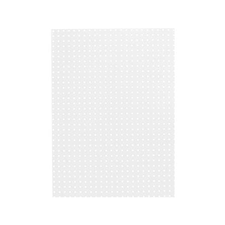 แผงเหล็กแขวนเครื่องมือ CUSTOMAI PEGBORD SIZE S 60x40 ซม. สีขาว_1
