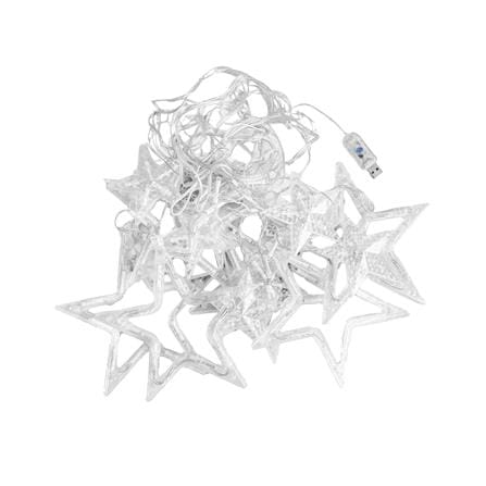 ไฟกะพริบ LED CARINI 1091 STAR 2.5 เมตร WARM WHITE_1