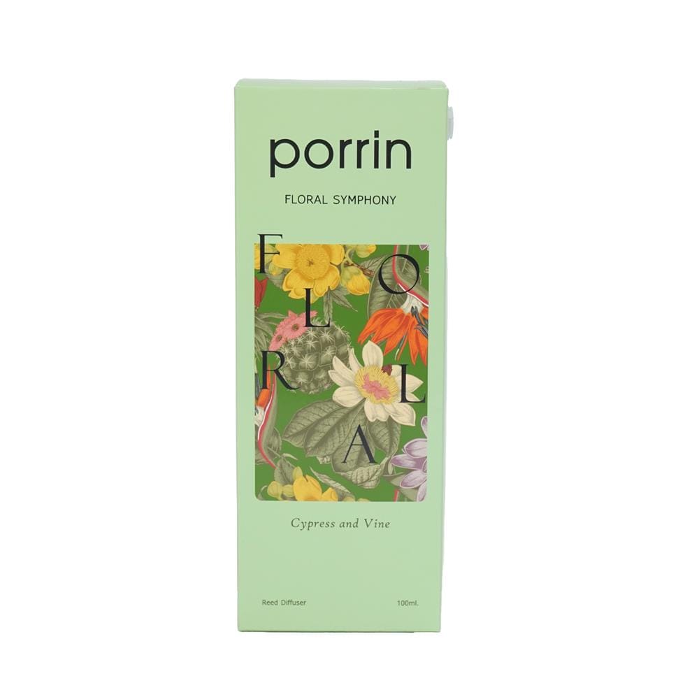 ก้านหอมปรับอากาศ PORRIN FLORAL 100 มล. CYPRESS AND VINE