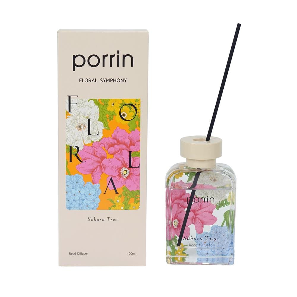 ก้านหอมปรับอากาศ PORRIN FLORAL 100 มล. SAKURA TREE