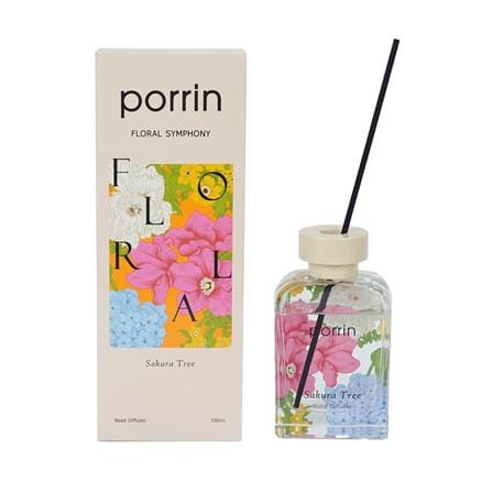 ก้านหอมปรับอากาศ PORRIN FLORAL 100 มล. SAKURA TREE