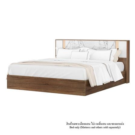 ชุดห้องนอน 6 ฟุต KONCEPT ARTHUR 59063953 สีโอ๊คเข้ม_2