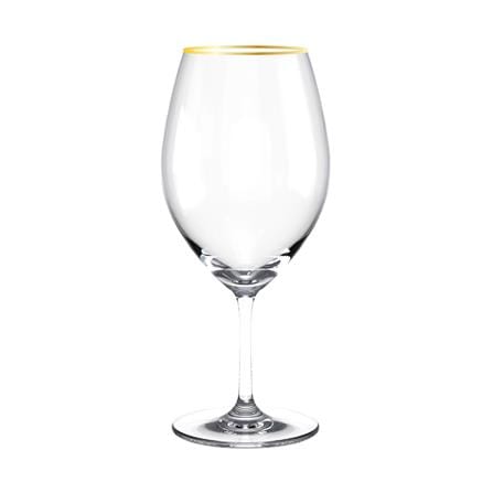 ชุดแก้วไวน์ 625 มล. และแก้ววิสกี้ 350 มล. OCEAN GLASS RETIREMENT BD GOLD RIMIMG (แพ็ก 4 ชิ้น)_1