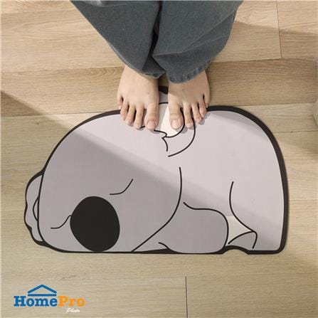 พรมพียู SNAZZ KOALA 38x58 ซม. สีเทา_5