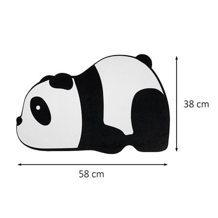 พรมพียู SNAZZ PANDA 38x58 ซม. สีดำ_7