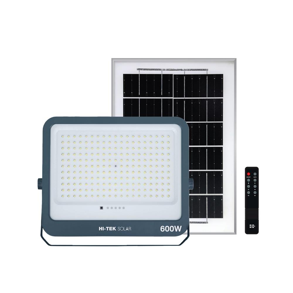 สปอตไลท์ SOLAR HI-TEK NUEVO 600 วัตต์ DAYLIGHT สีเทา