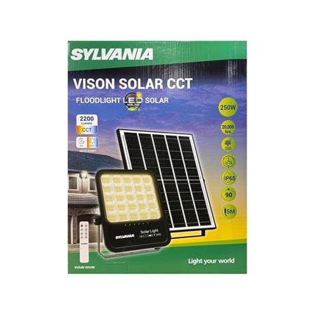 สปอตไลท์ SOLAR SYLVANIA VISION 250 วัตต์ DAYLIGHT/COOL WHITE/WARMWHITE สีดำ_8