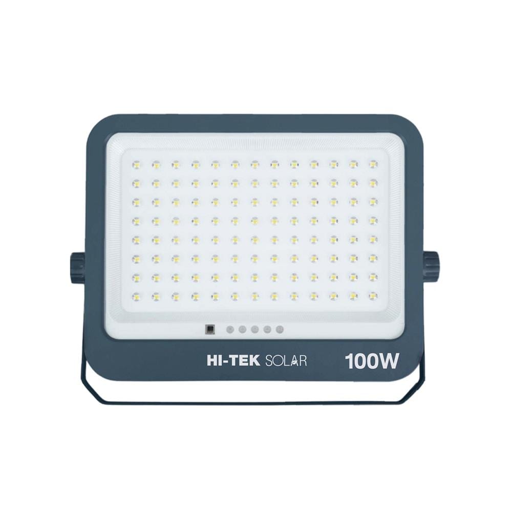 สปอตไลท์ SOLAR HI-TEK NUEVO 100 วัตต์ DAYLIGHT สีเทา