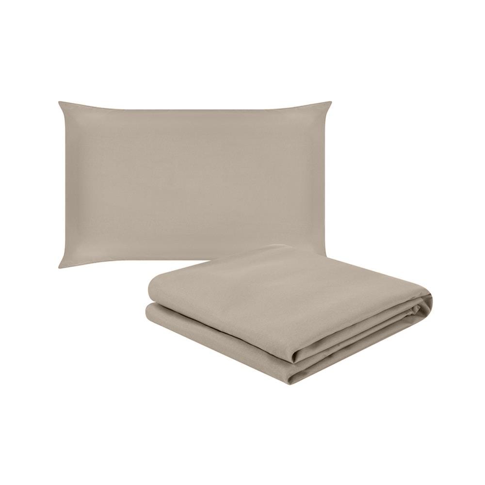 ชุดผ้าปู TOPPER 3.5 ฟุต (ชุด 2 ชิ้น) HOME LIVING STYLE TEMPO สี BEIGE