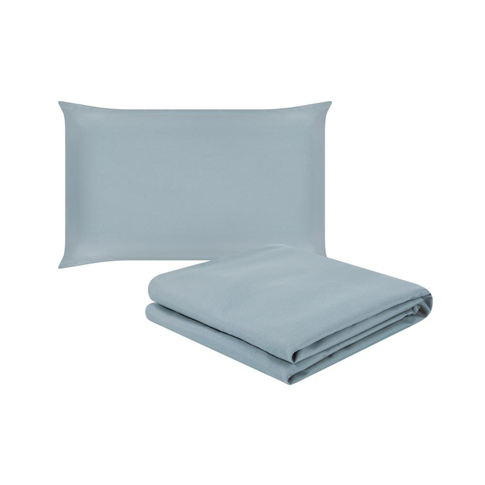 ชุดผ้าปู TOPPER 3.5 ฟุต (ชุด 2 ชิ้น) HOME LIVING STYLE TEMPO สี BLUE