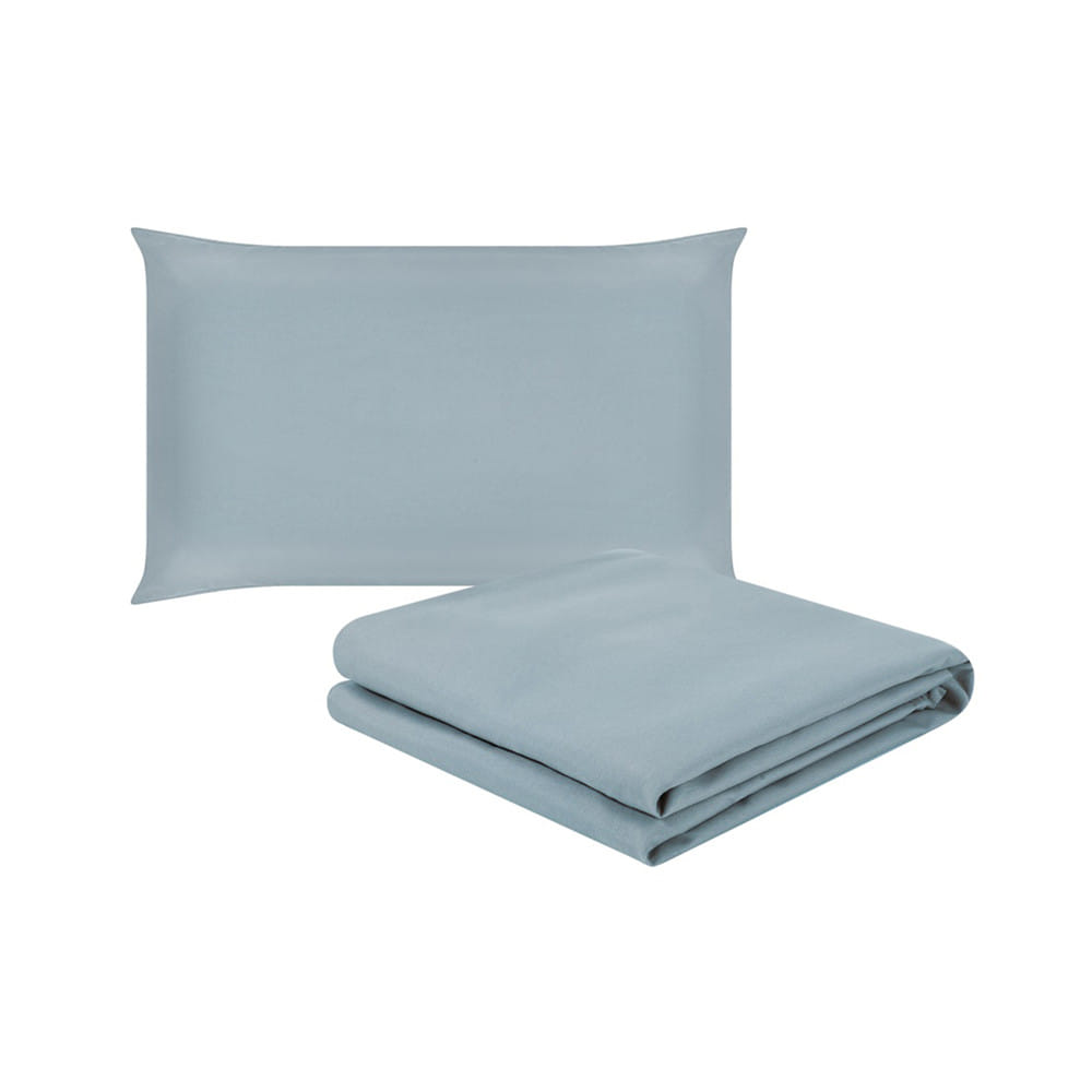ชุดผ้าปู TOPPER 3.5 ฟุต (ชุด 2 ชิ้น) HOME LIVING STYLE TEMPO สี BLUE