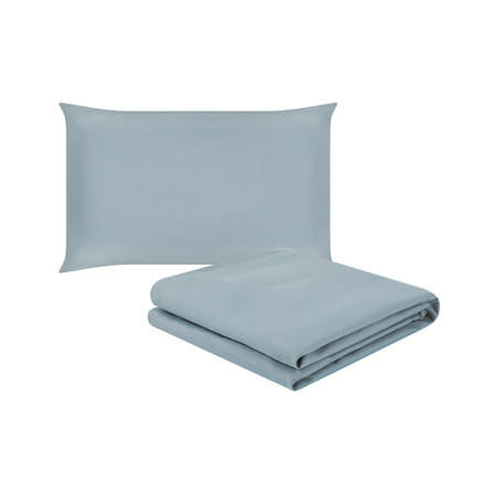 ชุดผ้าปู TOPPER 3.5 ฟุต (ชุด 2 ชิ้น) HOME LIVING STYLE TEMPO สี BLUE_1