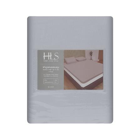 ชุดผ้าปู TOPPER 5 ฟุต (ชุด 3 ชิ้น) HOME LIVING STYLE CASA สี GREY_5